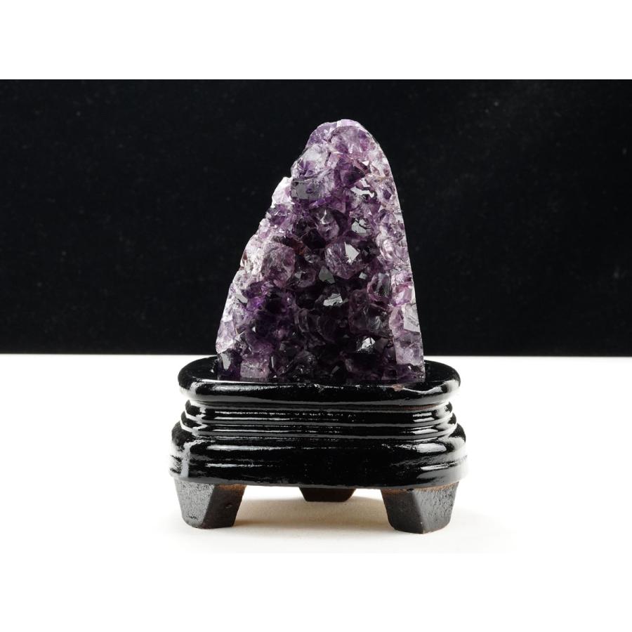 アメジスト クラスター ウルグアイ産 原石 amethyst 台座付属 送料無料