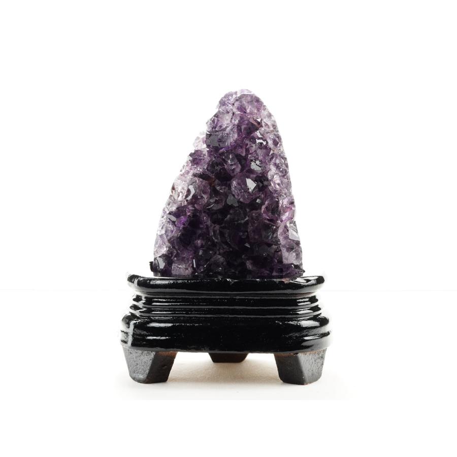 アメジスト クラスター ウルグアイ産 原石 amethyst 台座付属 送料無料