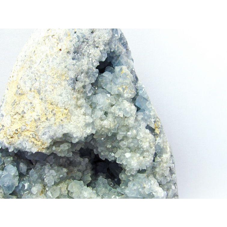 5.8Kg セレスタイト 原石 天青石 台座付属 送料無料 一点物 191-262