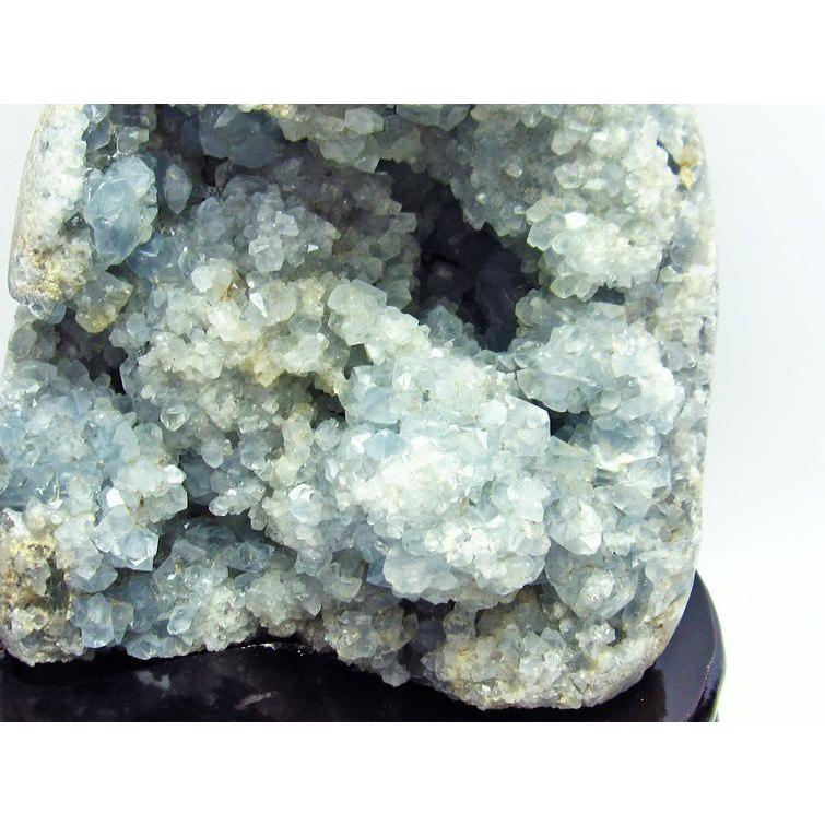 5.8Kg セレスタイト 原石 天青石 台座付属 送料無料 一点物 191-262