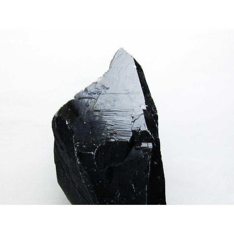 黒水晶 モリオン 天然石 モリオン 7.3Kg 原石 黒水晶 山東省産 台座付属 一点物 送料無料 191
