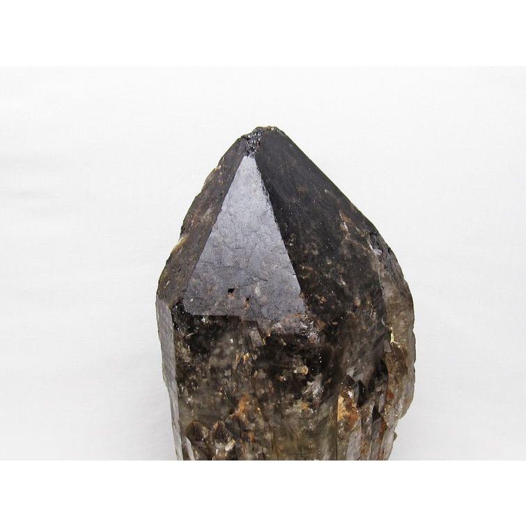 5.8Kg スモーキークォーツ 原石 煙水晶 エレスチャル 台座付属 送料