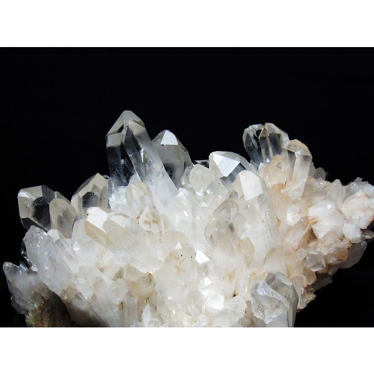 水晶 クラスター 原石 6.1Kg いくつもの大きなポイントが特徴 水晶 クラスター 原石 6.1Kg いくつもの大きなポイントが特徴