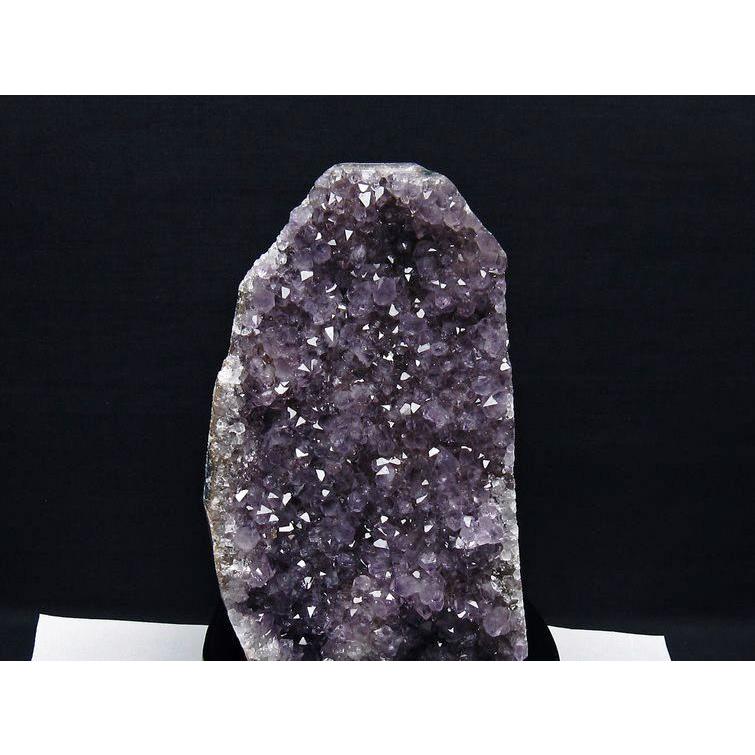 2.3Kg アメジスト クラスター ウルグアイ産 原石 amethyst 台座付属 花