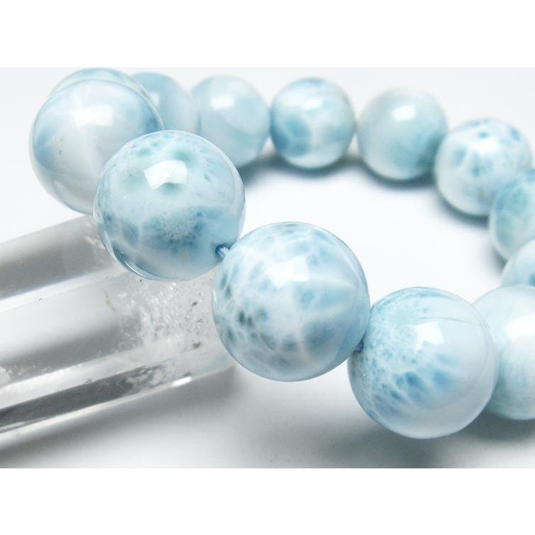 ラリマー ブレスレット 18mm 一点物 [送料無料] 199-184 : 天然石