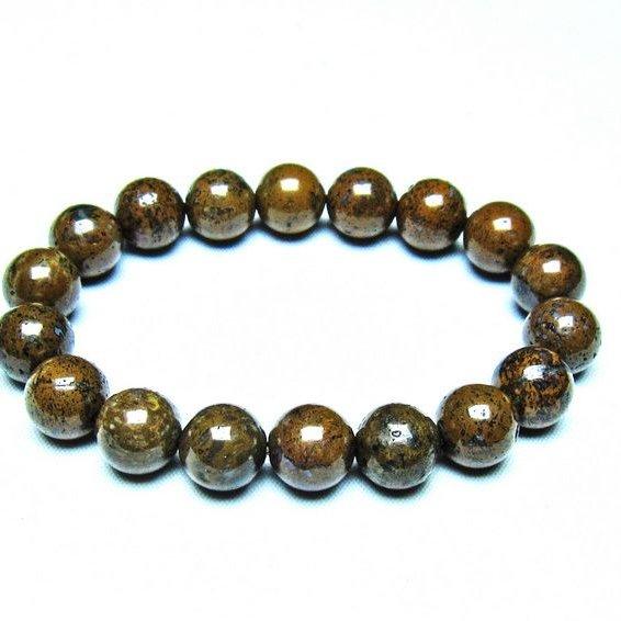 サハラNWA869隕石（コンドライト） ブレスレット 12mm 一点物 送料無料