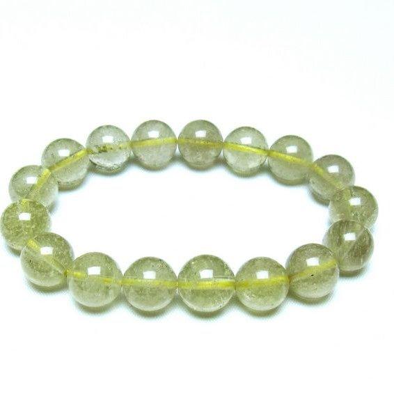 天然石ブレスレット リビアングラス 約12mm リビアングラス ブレスレット 12mm 一点物 送料無料 メール便可 [M便 1