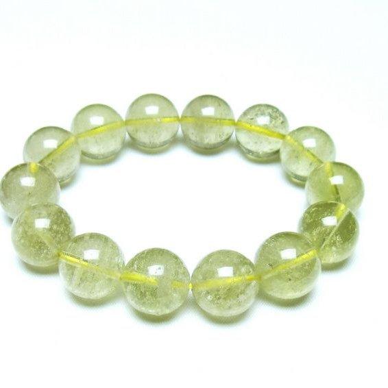 ⭐人気商品⭐希少⭐リビアングラス　キューブカット　ブレスレット ☆稀少☆ リビアングラス隕石キューブカットブレスレット