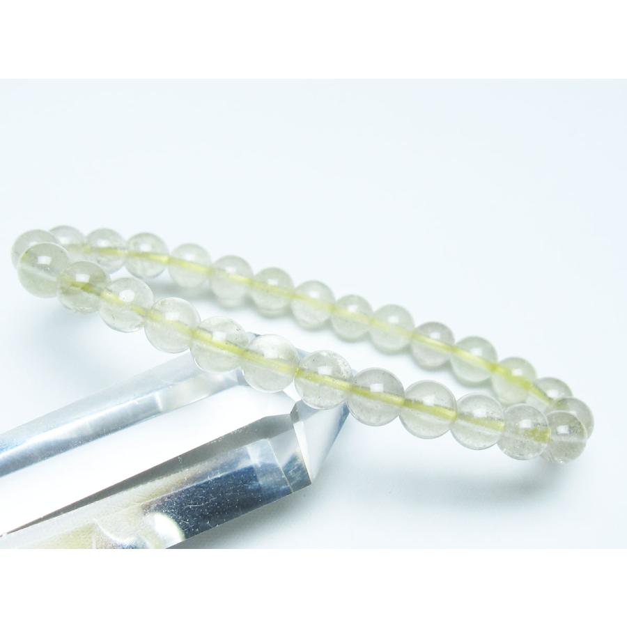 リビアングラス ブレスレット 7mm 一点物 送料無料 199-807 : 天然石 
