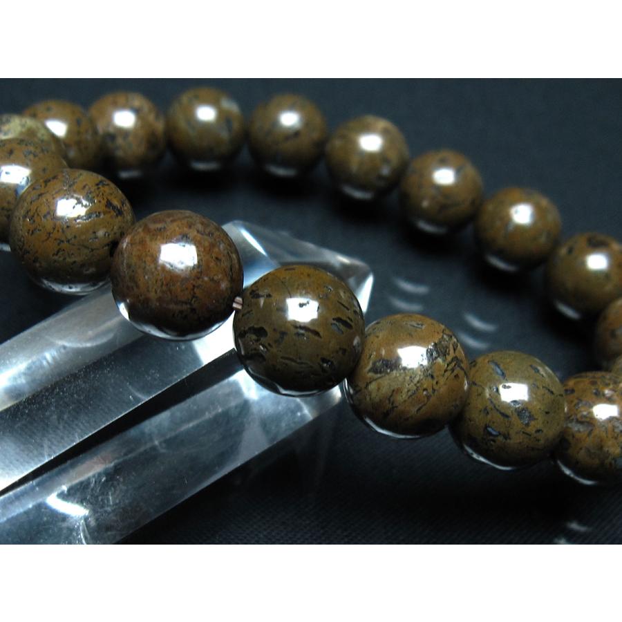 コンドライト ブレスレット サハラNWA869 隕石 12mm 一点物 送料無料 