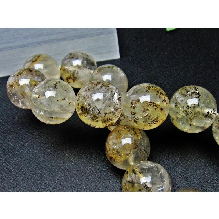 デンドリティッククォーツ ブレスレット 15mm 一点物 211-1552 ±0 5mm ブレスレット 15mm