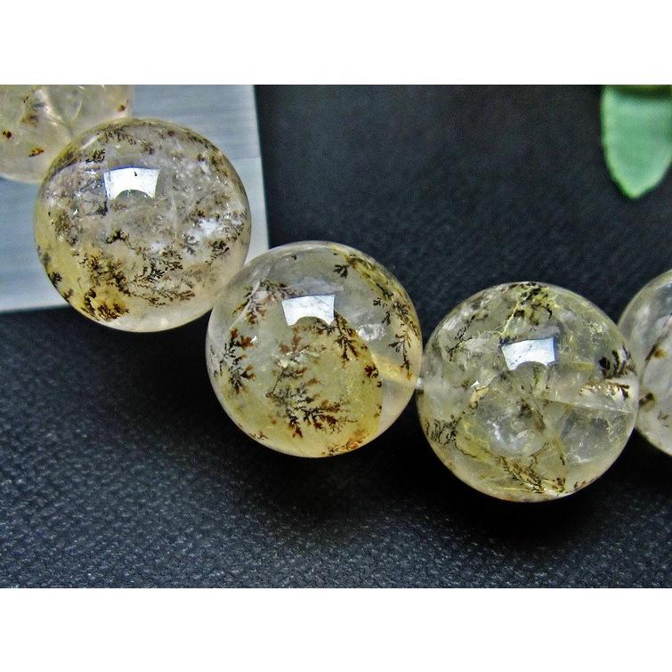 デンドリティッククォーツ ブレスレット 15mm 一点物 211-1552 ±0 5mm ブレスレット 15mm