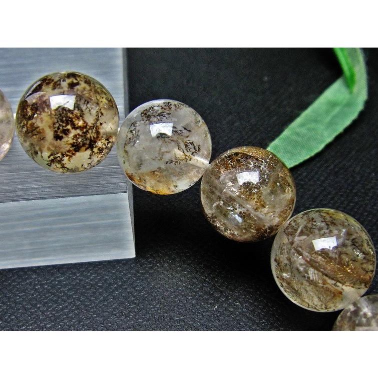 デンドリティッククォーツ ブレスレット 13mm 一点物 211-1563 