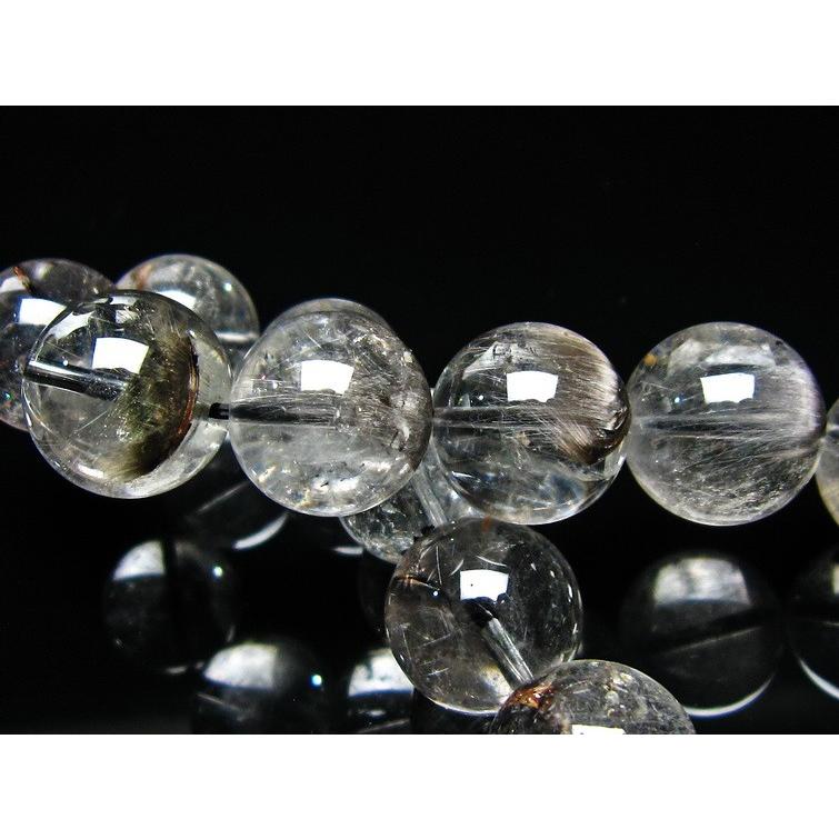 プラチナルチルクォーツ ブレスレット 14mm 一点物 211-1698 プラチナルチルクォーツ ブレスレット 14mm 一点物 211-1698
