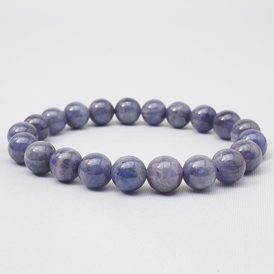 タンザナイト ブレスレット 9mm 一点物 211-2015 : 天然石