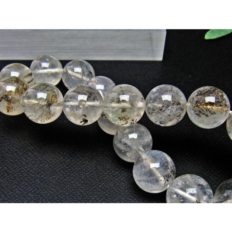 デンドリティッククォーツ ブレスレット 12mm 一点物 211-2432