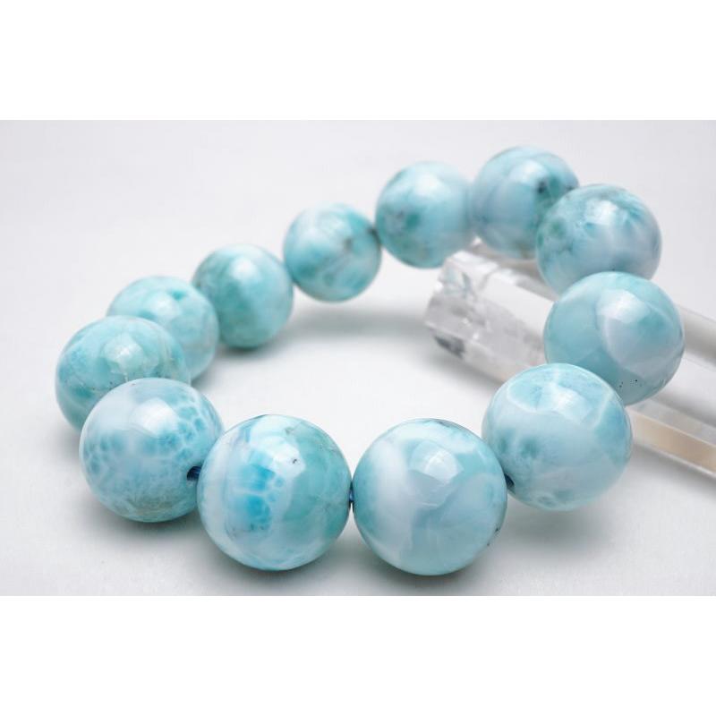 【本物】ラリマー美品大粒14ミリ 本物 楽天市場】ラリマー 14mmの通販