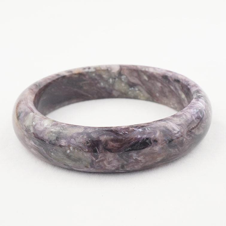 チャロアイト バングル 送料無料 一点物 211-3144 : 天然石