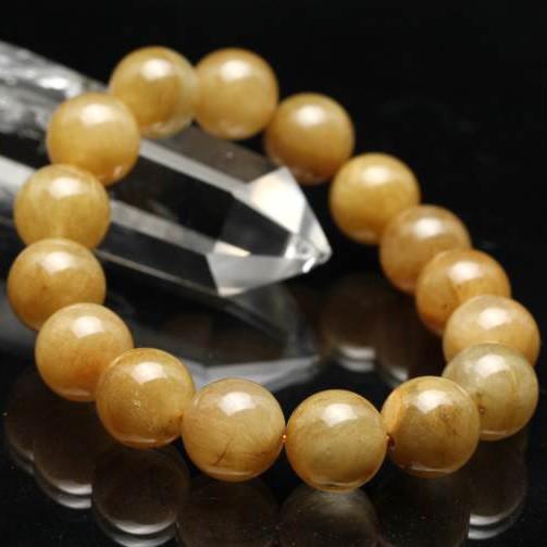 ルチルクォーツ ブレスレット 13mm 一点物 211-4110 : 天然石