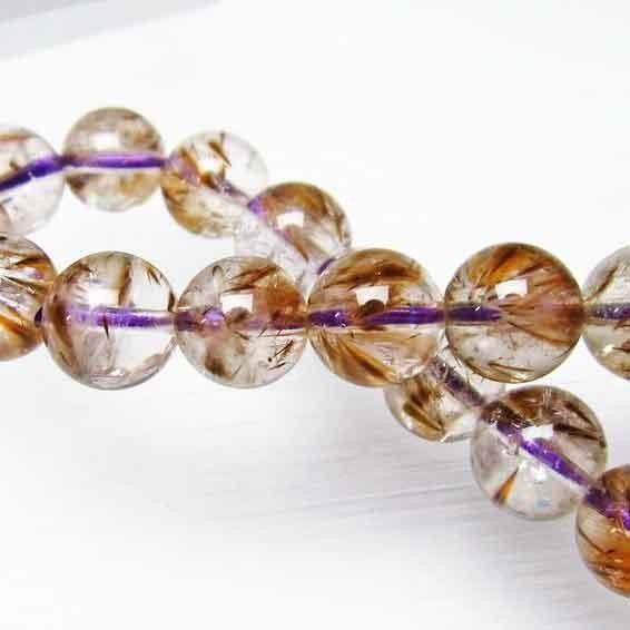 スーパーセブン ブレスレット セイクリッドセブン 8mm 一点物 211-439  