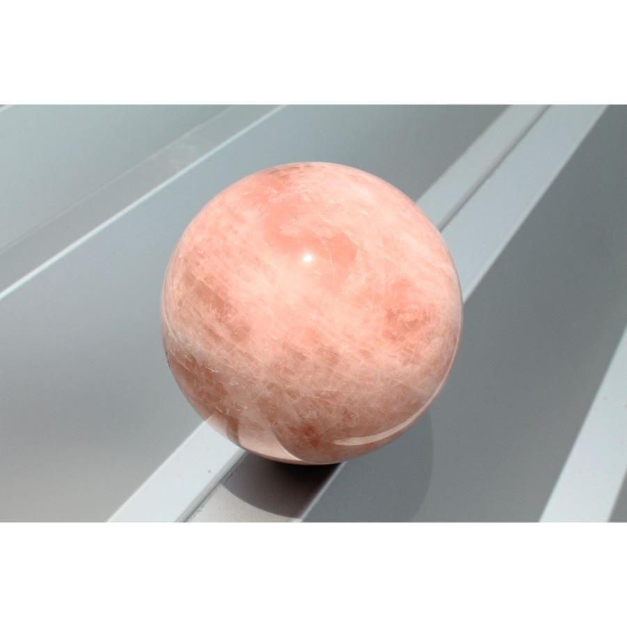 ローズクォーツ 丸玉 スフィア ブラジル産 150mm 4.5Kg 送料無料 一点