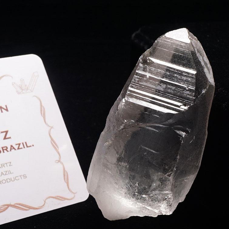 レムリアンシード 水晶 原石 ブラジル ミナスジェライス州 コリント産 証明書付属 送料無料 一点物 271-357 | 