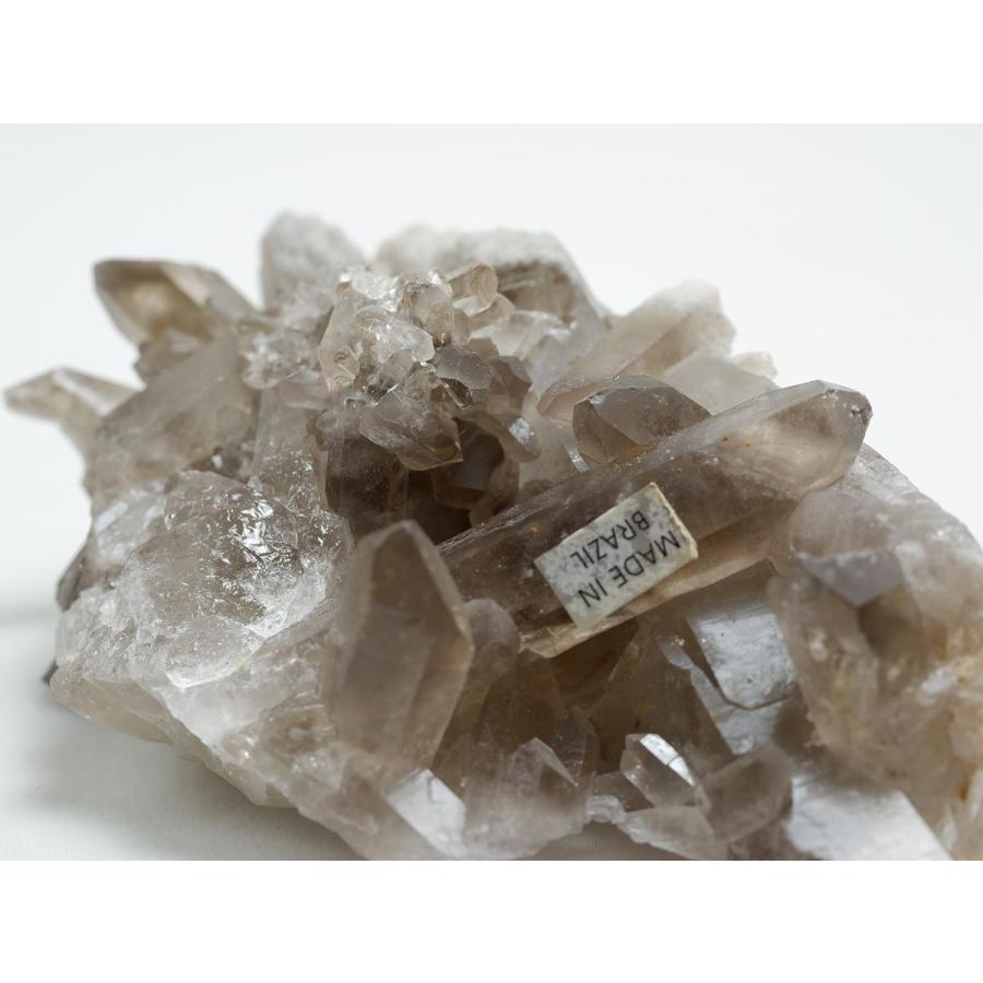 【週末限定値引き中】モリオン原石 スモーキークォーツ 黒水晶 クラスター 2kg スモーキークォーツ クラスター ブラジル産 モリオン 黒水晶 原石 一点