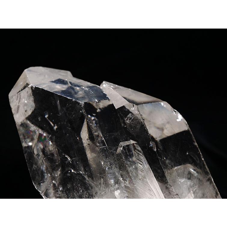 水晶 クラスター 水晶 原石 アーカンソー産 ツインクリスタル 一点物 送料無料 282-156_3