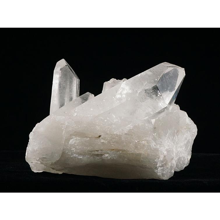 EXグレード 水晶 クラスター (約407.5g) 原石 ブラジル コリント産 