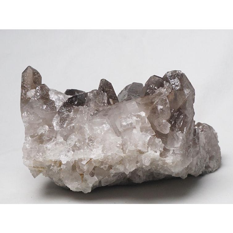 スモーキークォーツ クラスター 煙水晶 原石 モリオン 黒水晶 ブラジル産 一点物 送料無料 282-510_2