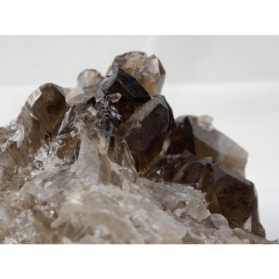 1.5Kg スモーキークォーツ クラスター ブラジル産 煙水晶 原石 一点物 