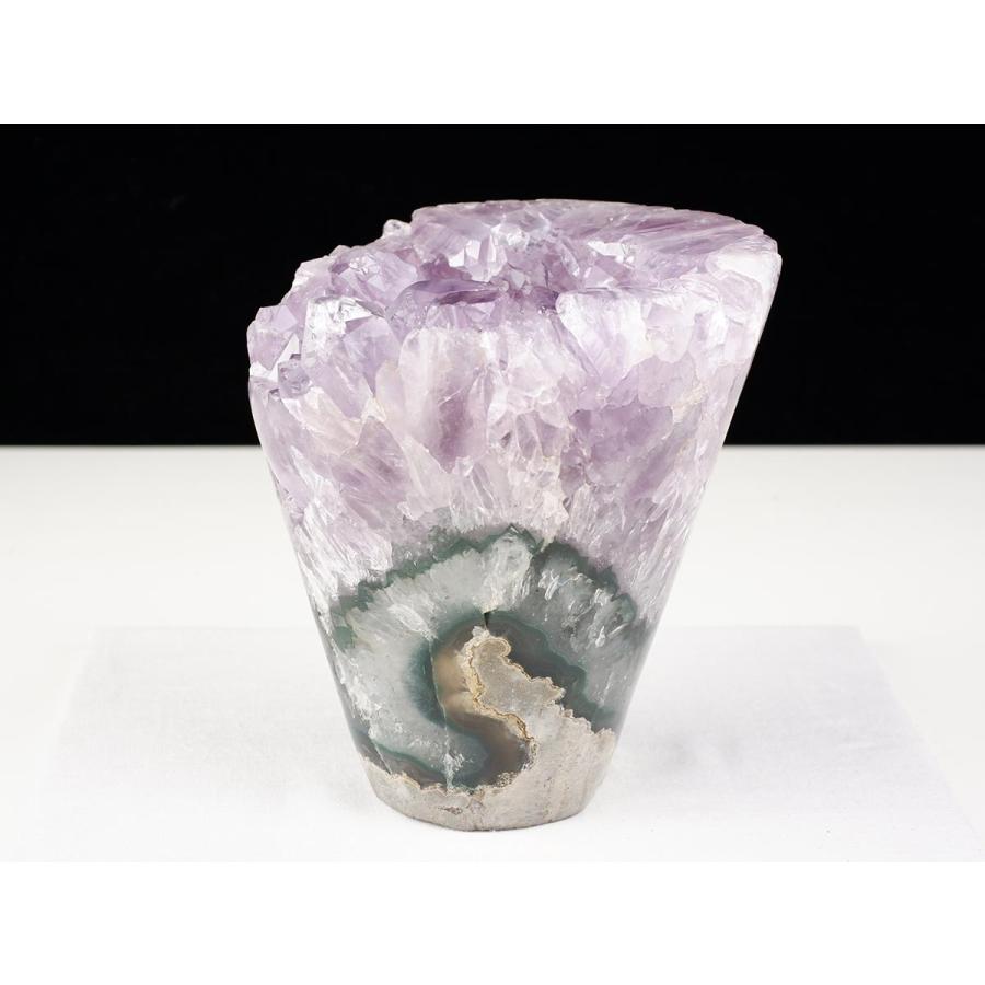 1.6Kg アメジスト クラスター アメジスト 原石 ウルグアイ産 花型 フラワー amethyst 一点物 送料無料 282-757_4