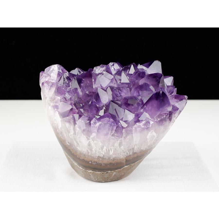 1.7Kg アメジスト クラスター 原石 ウルグアイ産 花型 フラワー