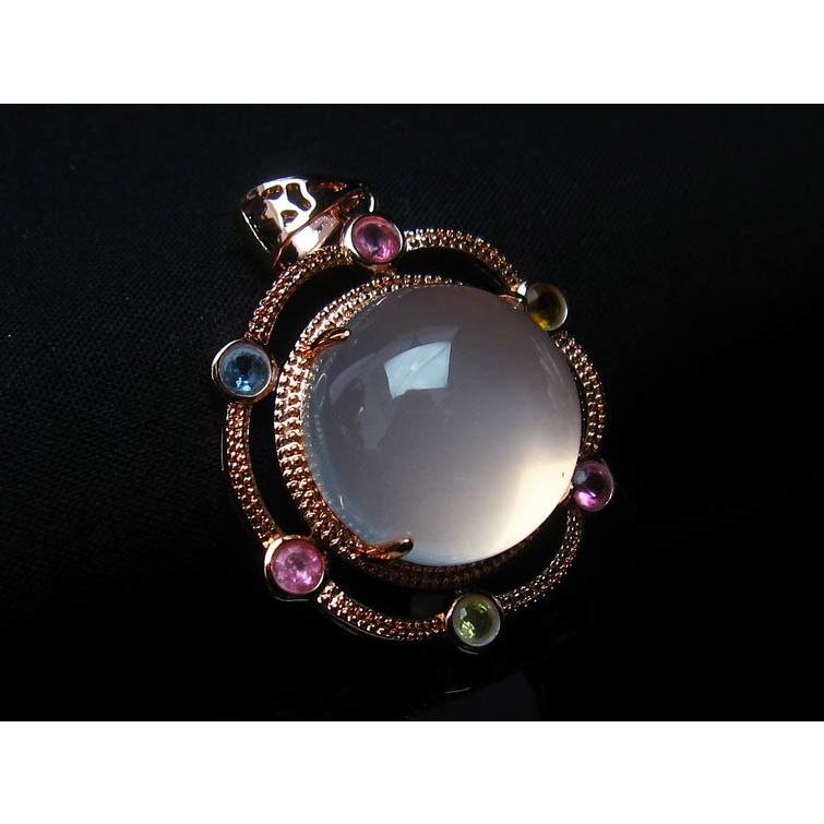 ミルキークォーツ ペンダント 乳石英 ペンダントトップ レディース