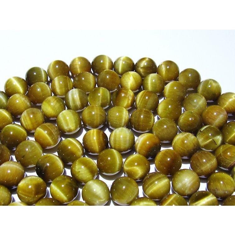 ゴールドタイガーアイ 一連 10mm ランダム発送 メール便送料無料 [M便  