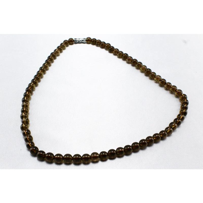 スモーキークォーツ 煙水晶 ネックレス ランダム発送 メール便送料無料