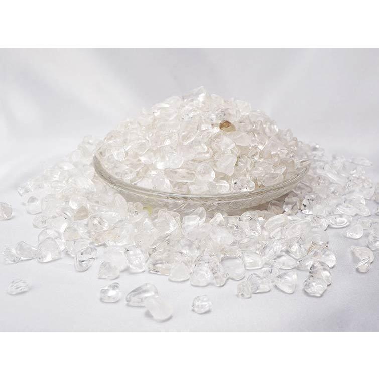 水晶 さざれ さざれ石 中サイズ 500g メール便可 [M便 1/2] 973