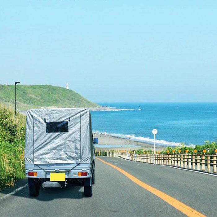 軽トラック用荷台幌セット JUMBO トラックシート 荷台 カバー ダイハツ
