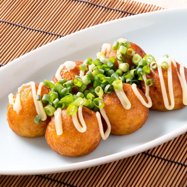 冷凍食品 八ちゃん堂)大玉たこ焼 30g×40個 | 