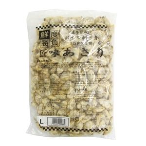 ノースイ)ボイル剥き身匠味あさりIQF生食用 1kg｜toshomart｜02