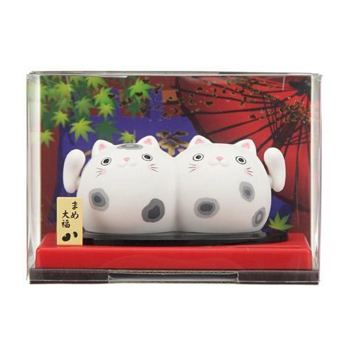 C-90「ソーラー茶菓子ねこ まめ大福」 : Online Shop 藤信堂 - 通販