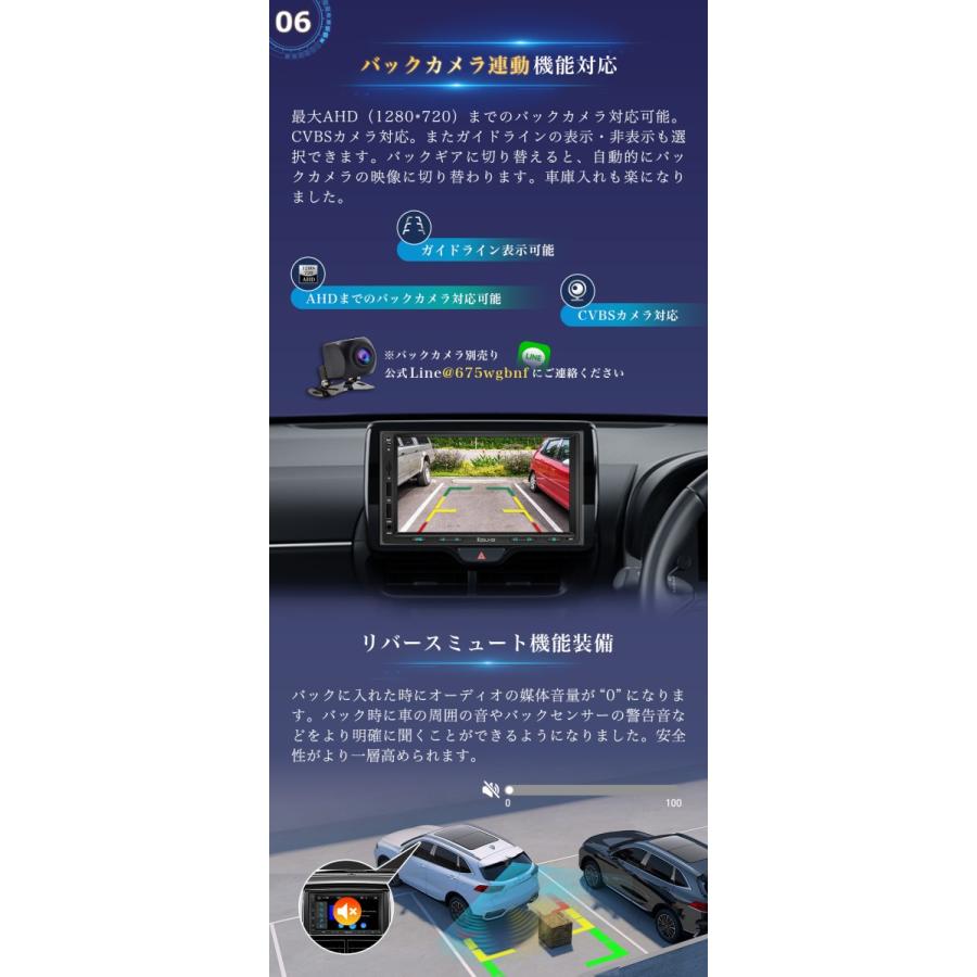 ディスプレイオーディオ 7インチ 2DIN カーオーディオ 無線 ディスプレイオーディオ 7インチ 2DIN カーオーディオ 無線