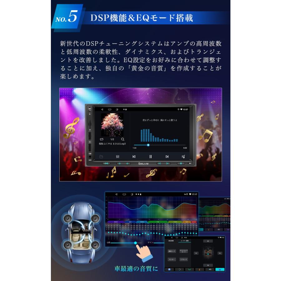 ディスプレイオーディオ 7インチ Android10 2+32GB 2DIN カー ディスプレイオーディオ 7インチ Android10 2+32GB 2DIN カー