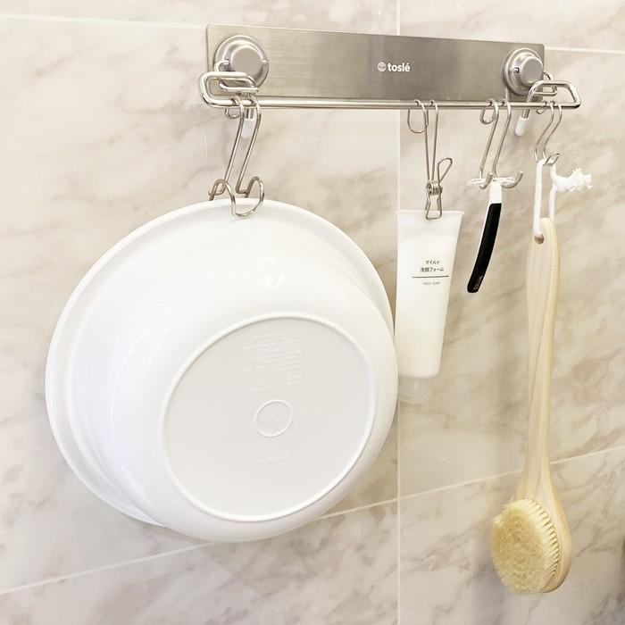 ハンギング ステンレス 2WAY ホルダー 2個セット 金属 フック ひっかけタイプ フック |  | 18