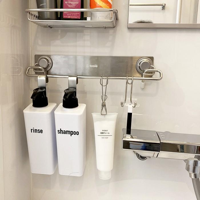 ハンギング ステンレス バスフック 2個セット 金属 キッチン 子供部屋 リビング 引っかけ 収納 |  | 04