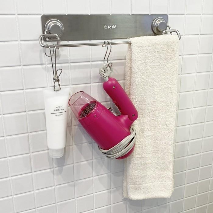 スポンジ ホルダー 吊り下げ 磁石がくっつく マグネット プラスチック 壁掛 置き ラック お風呂 浴室 浮かせる 洗面所 |  | 14