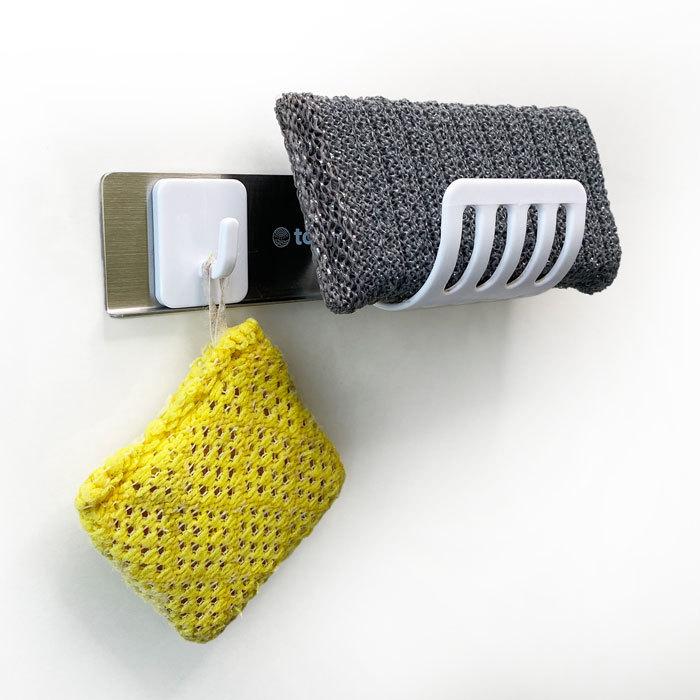 シェーバー ホルダー 2個セット マグネット ひげそり 髭剃り 引っかけ プラスチック 壁掛 お風呂 浴室 磁石 |  | 04