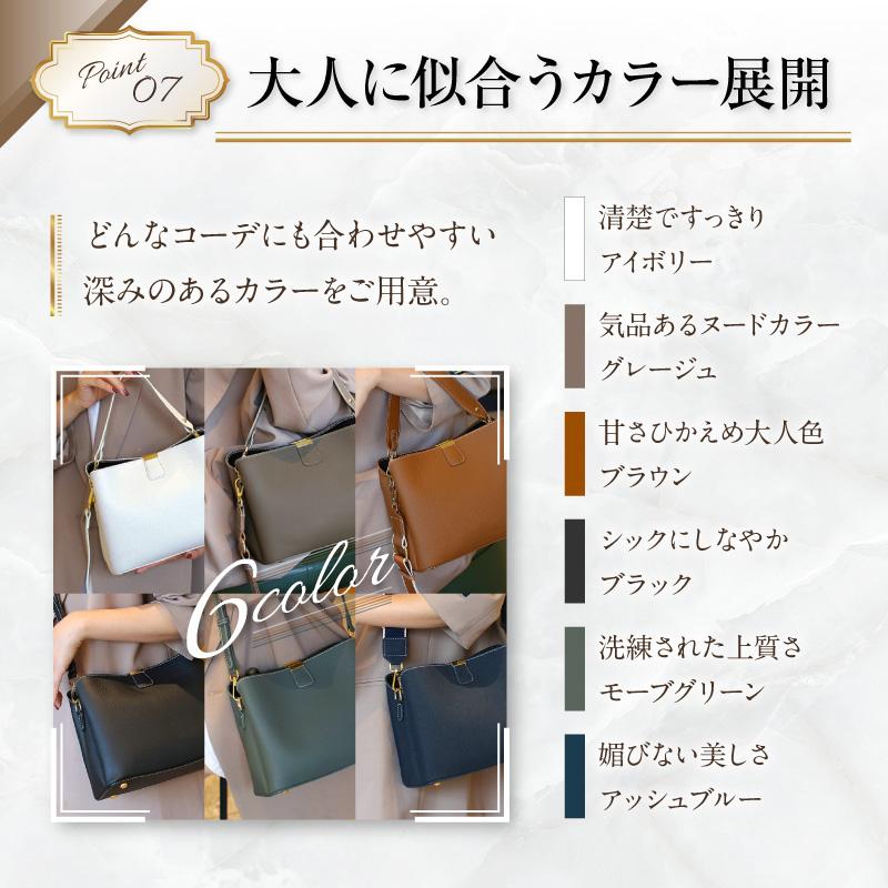 ハンドバッグ ショルダー レディース 本革 自立 カジュアル 小さめ バッグ 斜めがけ 肩掛け 手持ち 小さい 牛革 3wayの画像