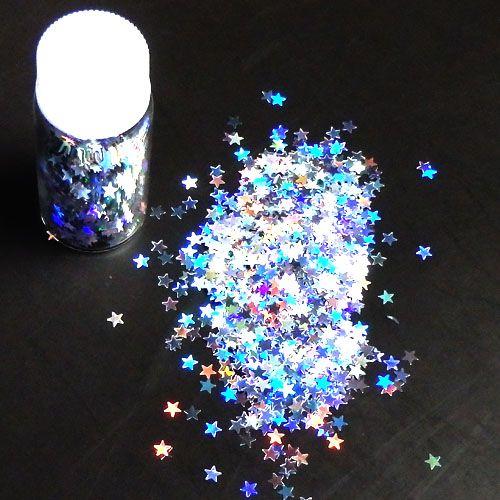 ホログラムフレーク　レインボースター  約3ｍｍ 2ｇ | 