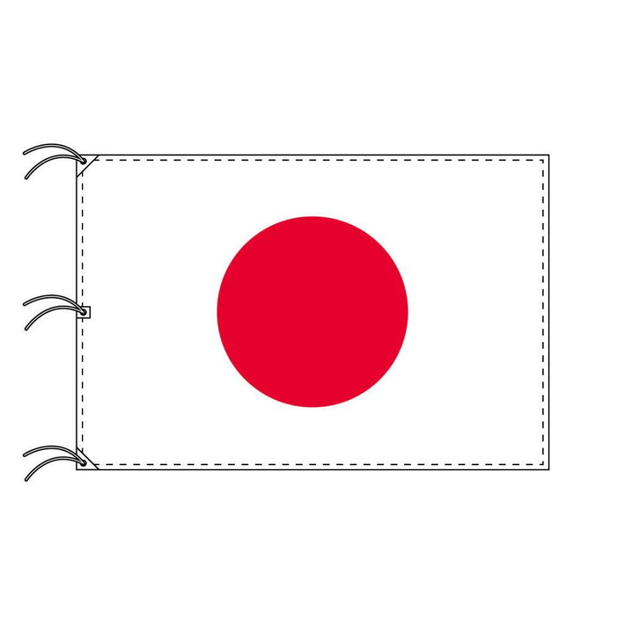 日の丸 日本国旗 木綿 天竺 140 210cm 日本製 104 トスパ世界の国旗販売 Yahoo 店 通販 Yahoo ショッピング